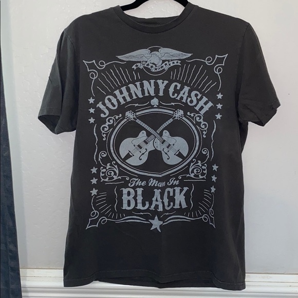 Zion Rootswear Tops - Womens Johnny cash Tee size L